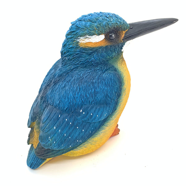 Large Kingfisher Bird Garden Ornament