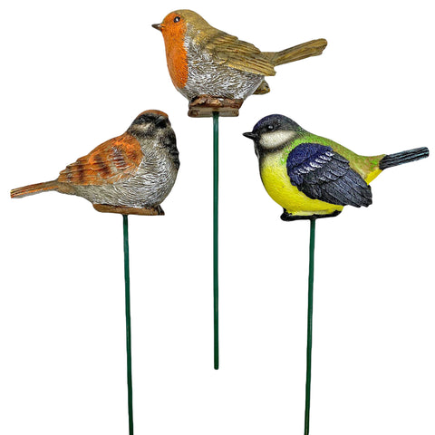 British Garden Bird Ornaments