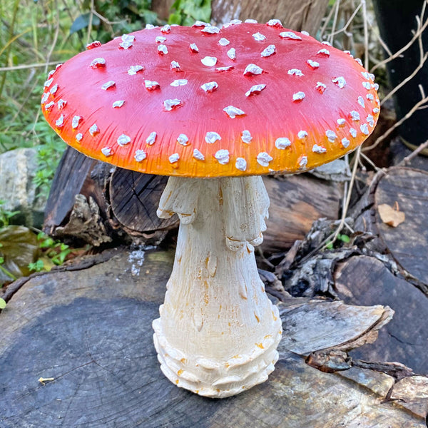 Large Mushroom Garden Ornament