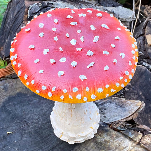 Large Mushroom Garden Ornament