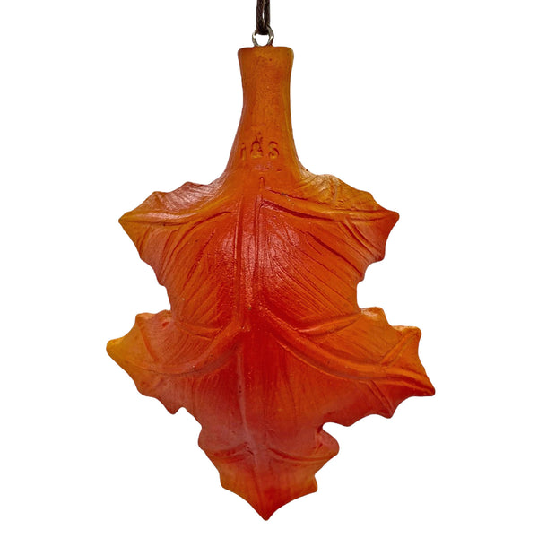 Autumnal Hedgehog Leaf Christmas Tree Decoration