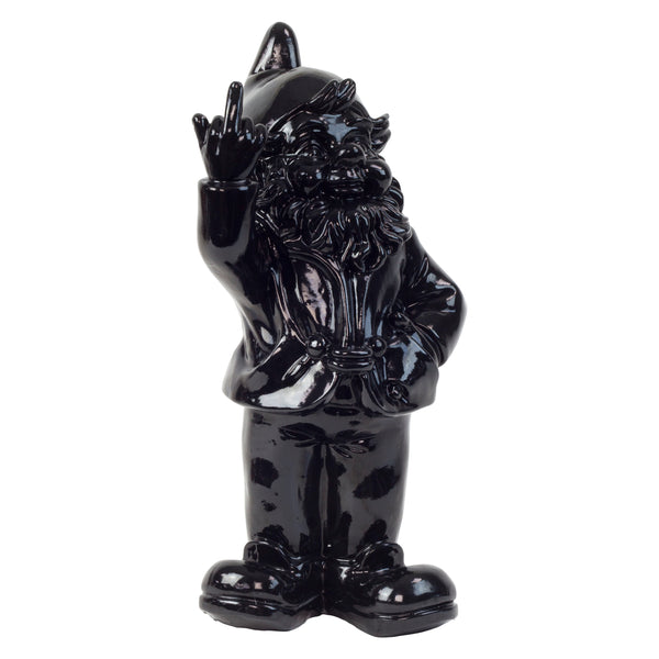 Fuck You Black Garden or Home Gnome Ornament