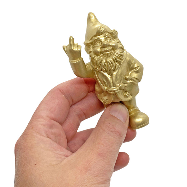 Set 4 Middle Finger Gnomes Rude F**k You Ornaments